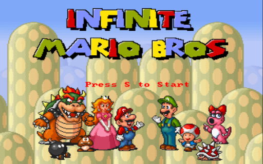 Infinite Mario Bros Game
