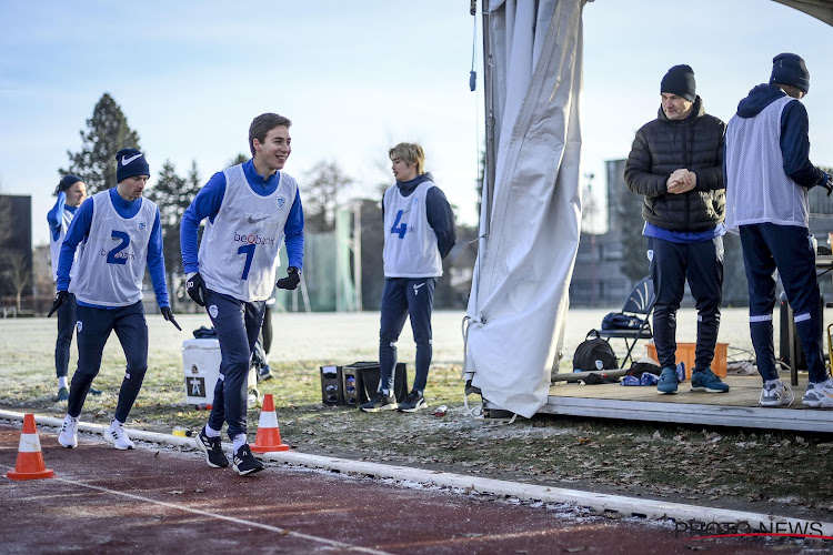 📷 In beeld: Geen midweekmatch, maar... looptesten voor Racing Genk