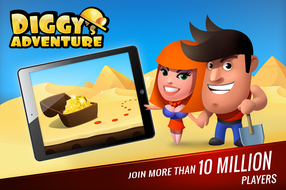 Android application Diggy's Adventure: Family Maze screenshort