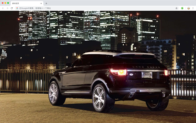 LandRover HD Wallpaper New Tab