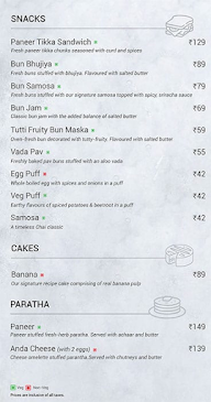 Chai Point menu 2