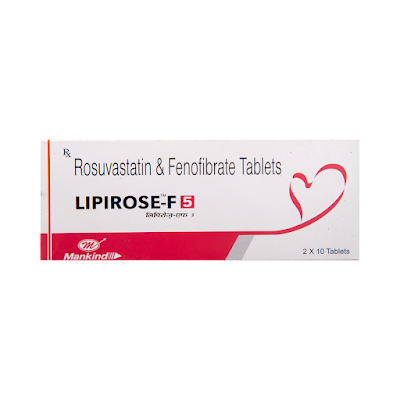 Lipirose-F 5 Tablet 10's