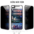 Kính Cường Lực Chống Nhìn Trộm Full Màn Iphone 14 Promax 13 Promax 12 Promax 11 Promax X Xsmax Wk Kingkong Chính Hãng