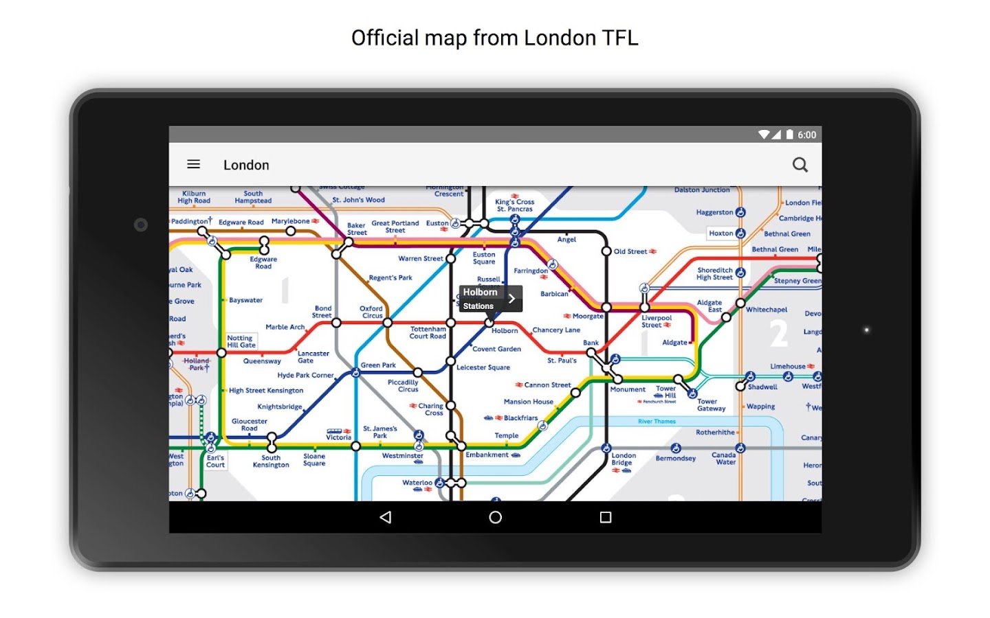 Tube Map London Underground App 