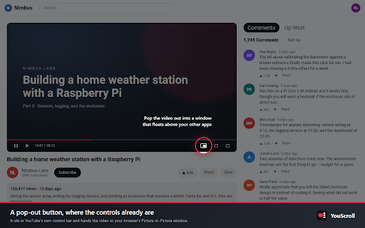 YouScroll — Scroll Comments & Up Next Independently screenshot 4