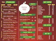 Pizza Pro menu 1