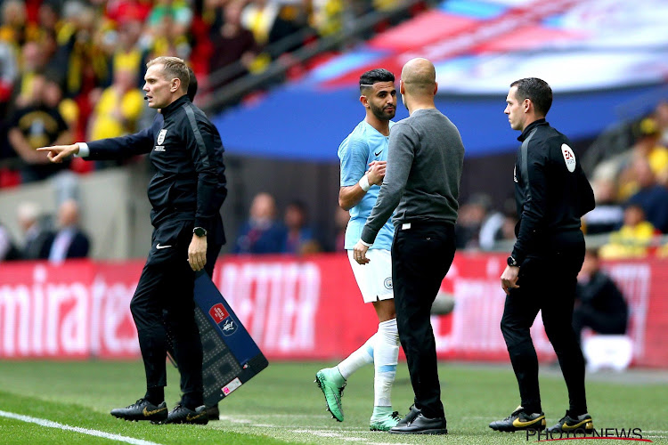 Eventuele dopingcontrole houdt Man City-speler Riyad Mahrez weg van Engelse Supercup