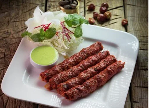 Mutton Seekh Kabab (4pcs)
