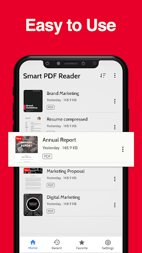 Screenshot PDF Reader - PDF Viewer