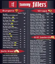 Tummy Fillers menu 2