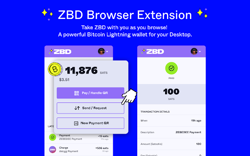 ZBD Browser Extension