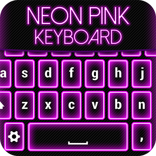 Neon Pink Keyboard Changer 通訊 App LOGO-APP開箱王