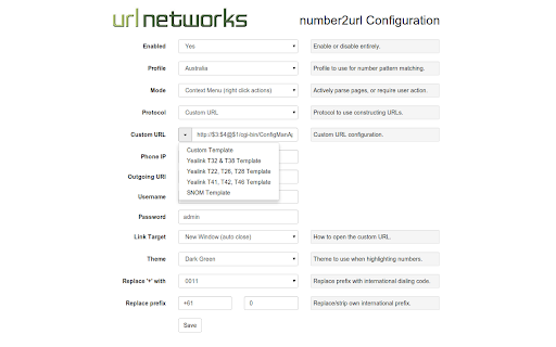 URL Networks number2url