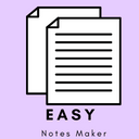 Easy Notes Maker chrome extension