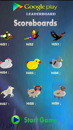 Flying Birds tap Games