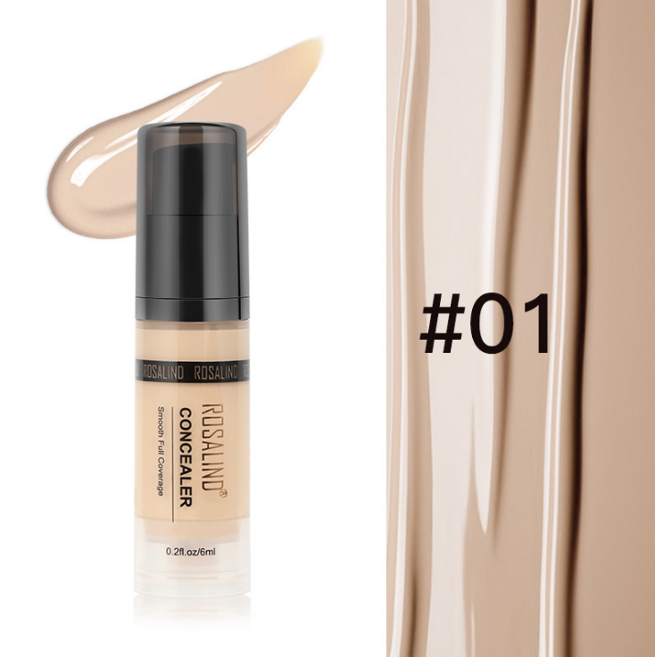 ROSALIND Fearless Silky Concealer Pen. Disimula ojeras y marcas de acné. También actúa como prebase para labios, logrando un look impecable.