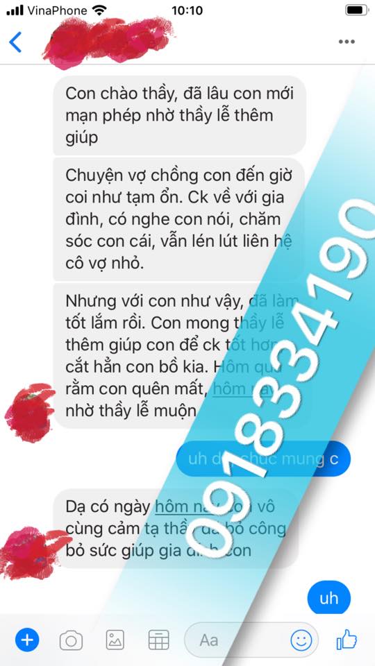 Nếu mục đích sử dụng bùa của bạn là chính là thì chắc chắn sẽ không ảnh hưởng gì đến bản thân và cả người được làm bùa.