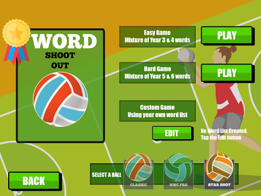 Netball Word Cup - The Netball Spelling Game