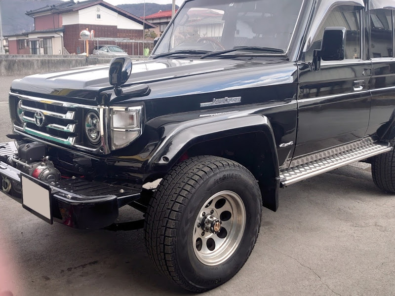 70ランクル(HZJ77)2インチ・リフトアップリーフ中古、強度計算