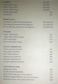 Chowpati menu 1