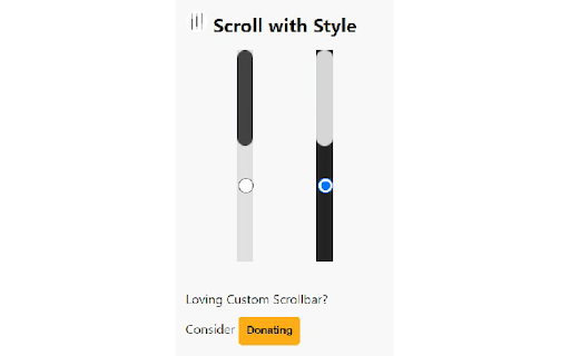 Stylized Scrollbar