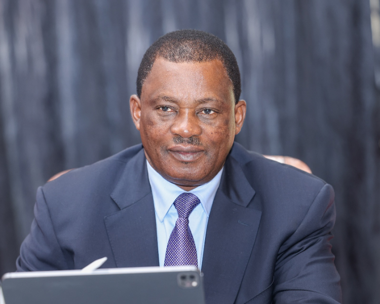 Attorney General Justin Muturi during a cabinet meeting at Kakamega State Lodge on August 29, 2023