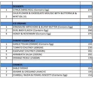 Amalgam -  fusion food menu 2