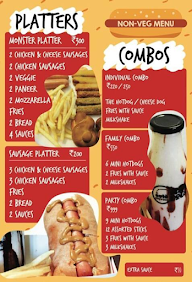 Auto Express Hot Dogs menu 5