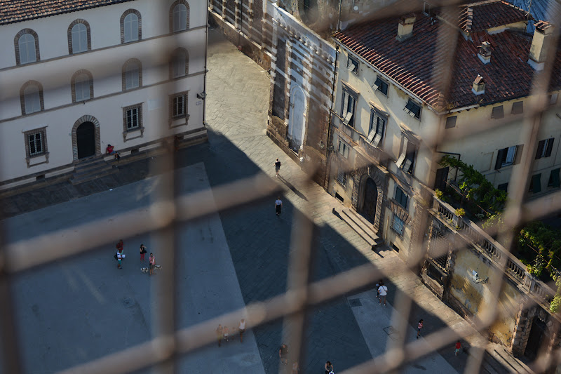 Piazza incarcerata di Podista