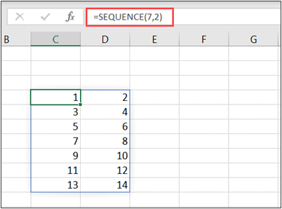 SEQUENCE Result 1