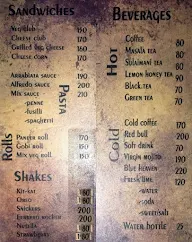 Cafe Aladdin menu 1