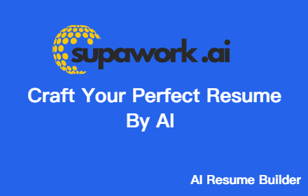 AI Resume Builder - Supawork AI small promo image