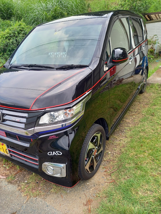 N-WGN カスタムの相棒・自宅撮影・納涼祭・ワンオフ・いつもイイネ&コメントありがとうございます🙇‍♂️に関するカスタム事例の投稿画像1枚目