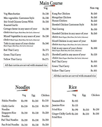 Live Wok menu 