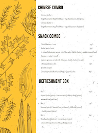 Goel Sweets menu 3