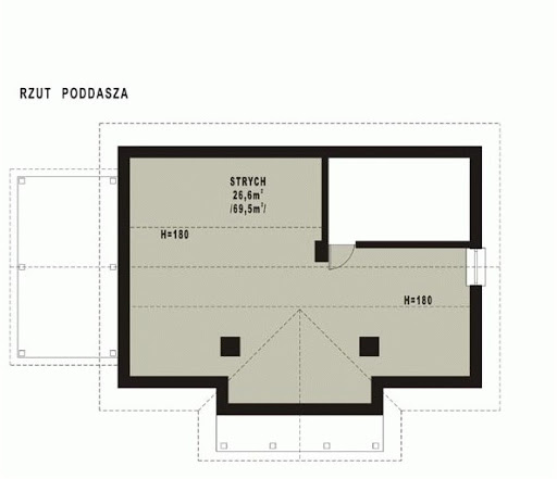 WB-0058 - Rzut poddasza