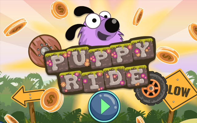 Puppy Ride Game chrome extension