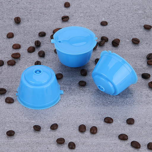 Title 1, Reusable Coffee Capsule with Plastic Filter, St...