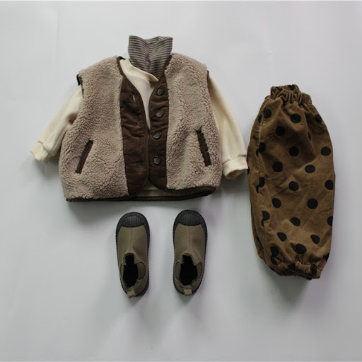 Title 14, Childrens Fleece Sweater Fake Two High Collar ...
