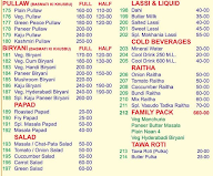 Vasudo Dhaba Inn Restaurant menu 3