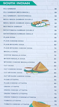 Cafe Durga menu 5