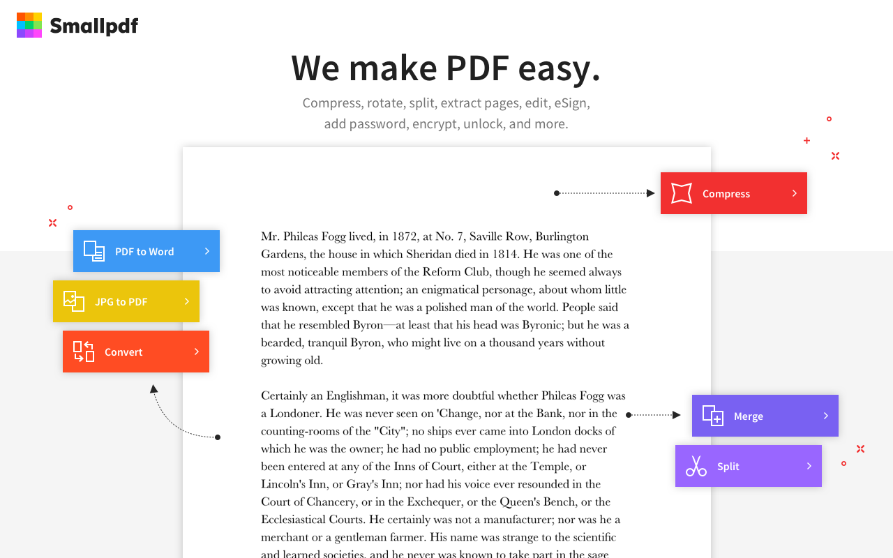 Smallpdf - Edit, Compress and Convert PDF Preview image 3