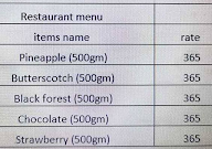 Love Cake Point menu 2