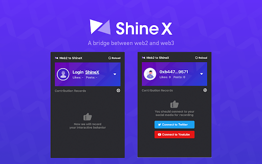 Web2 to ShineX