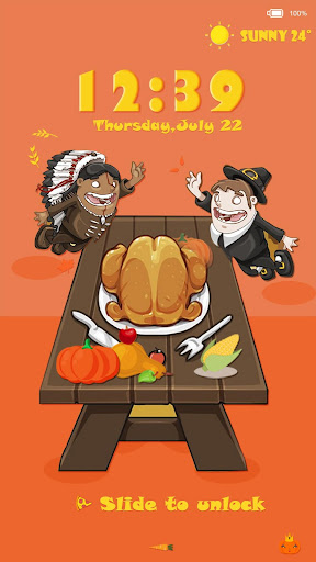 Thanksgiving-iDO Lock screen