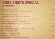 Kobe Sizzler menu 6