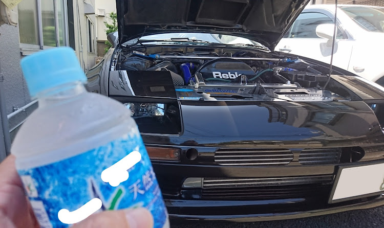 RX-7の慣らし運転・クソ暑い・地獄のドライブ・命の水❕に関するカスタム事例の投稿画像4枚目