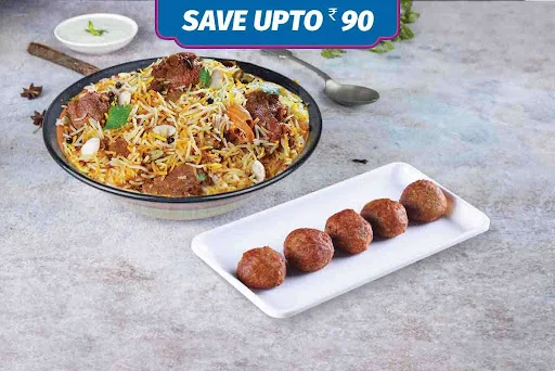 Non Veg Half Kg Biryani + Kebab Meal