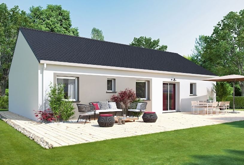  Vente Terrain + Maison - Terrain : 990m² - Maison : 90m² à Gueugnon (71130) 