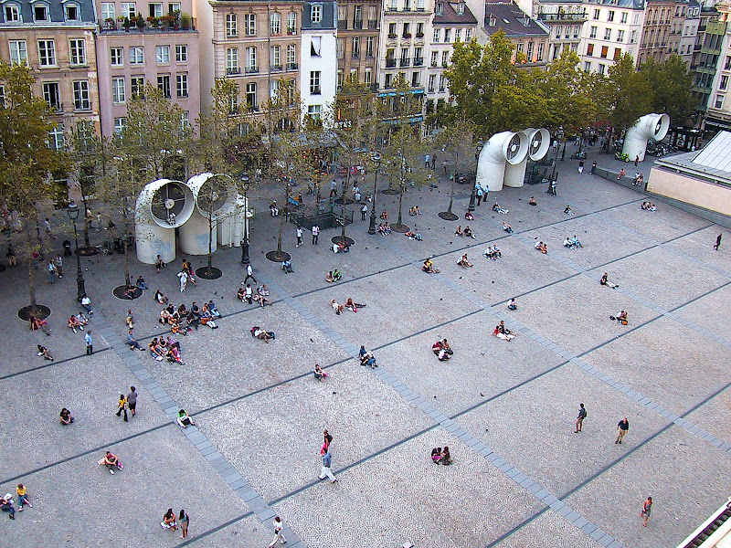 dal Centre Pompidou, Parigi di marmiria